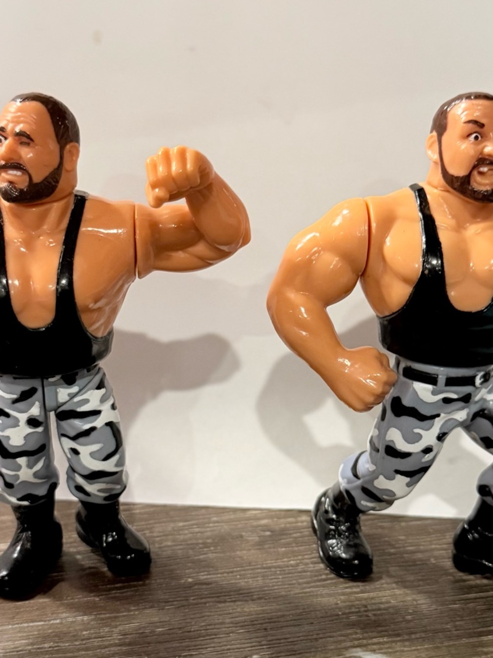 Vintage 1991 WWF/ WWE Hasbro The Bushwackers Luke & Butch S2 Action Figures